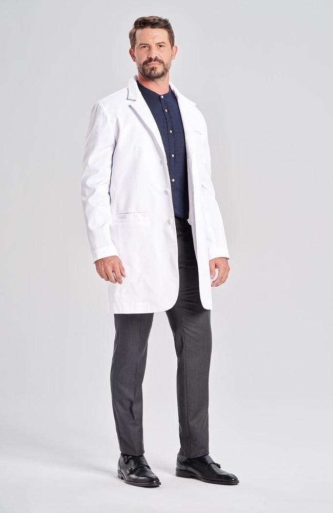 Men's Boyd Slim Fit 6-Pocket 35" Lab Coat, , large