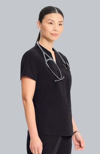 Women's Scrub Set: Taiga Welt Pocket Top & Straight Leg Ankle Pant Women's Scrub Set: Taiga Welt Pocket Top & Straight Leg Ankle Pant