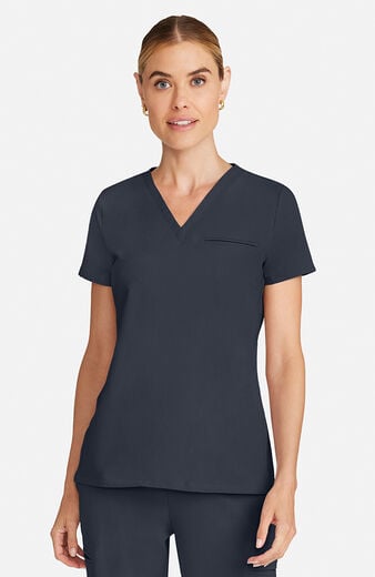 Women's Flora 3-Pocket V-Neck Scrub Top Women's Flora 3-Pocket V-Neck Scrub Top