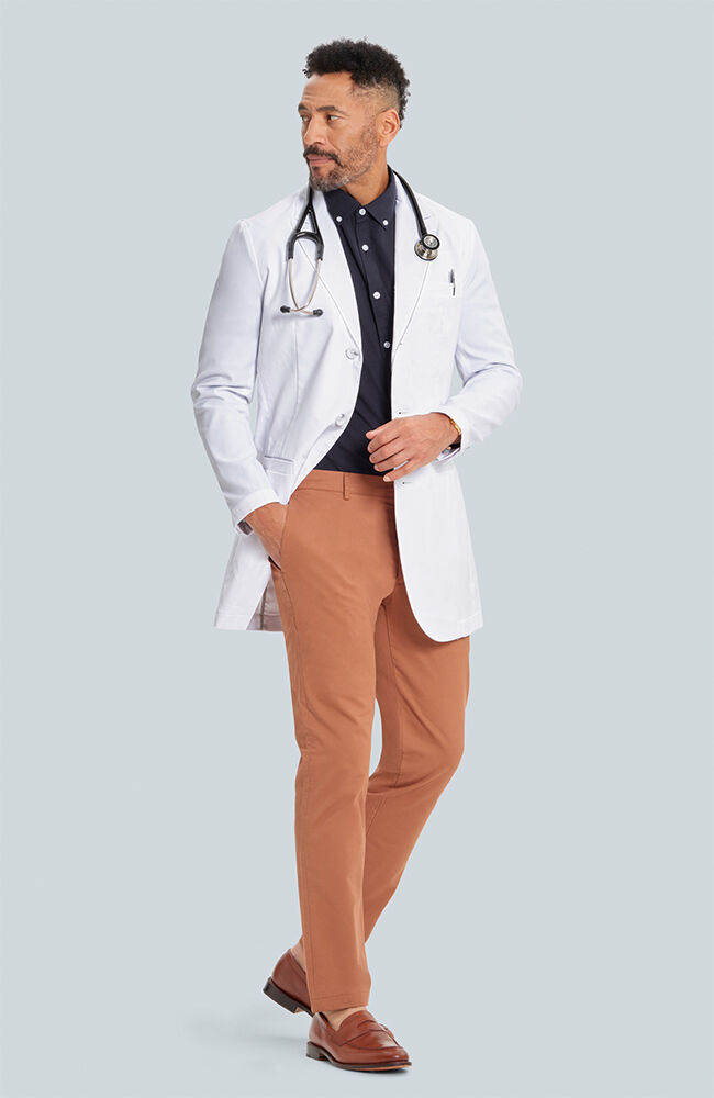 High end clearance lab coat