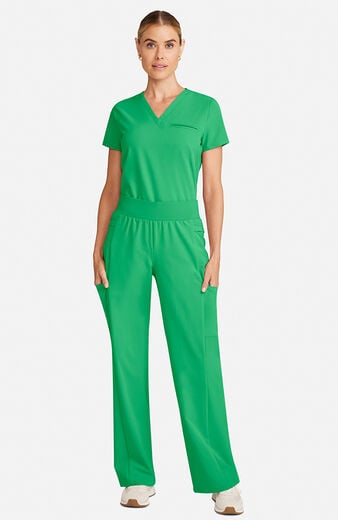 Women's Scrub Set: Flora 3-Pocket Top & Anemone Straight Leg Pant Women's Scrub Set: Flora 3-Pocket Top & Anemone Straight Leg Pant