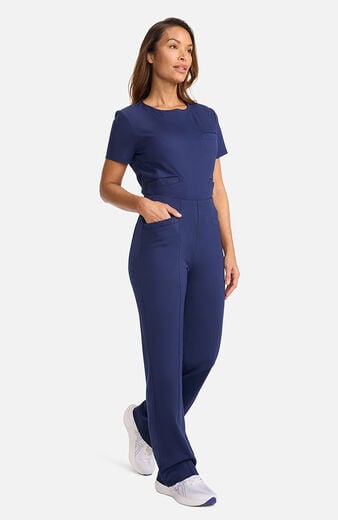 Women's Ponte Wide Leg Scrub Pant Women's Ponte Wide Leg Scrub Pant
