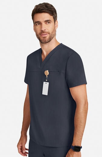 Men's Vapor 3-Pocket V-Neck Seamed Scrub Top Men's Vapor 3-Pocket V-Neck Seamed Scrub Top