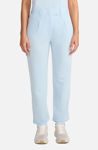 Women's Pleated Barrel Leg Scrub Pant Women's Pleated Barrel Leg Scrub Pant