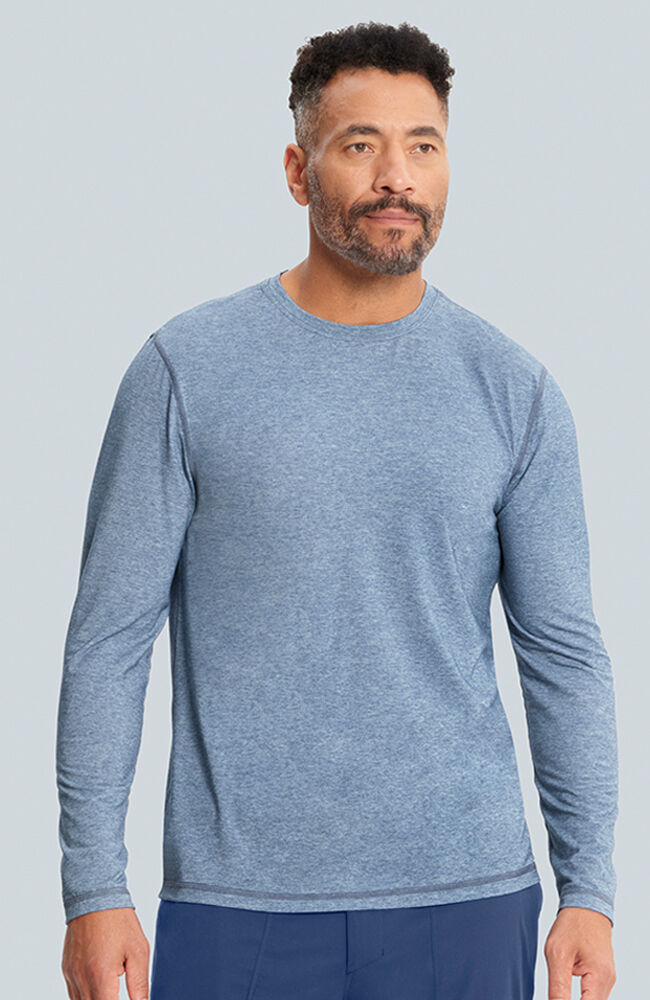 Light blue long sleeve tee sales