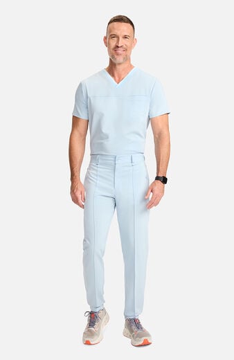 Men's Pintuck Tapered Scrub Pant Men's Pintuck Tapered Scrub Pant