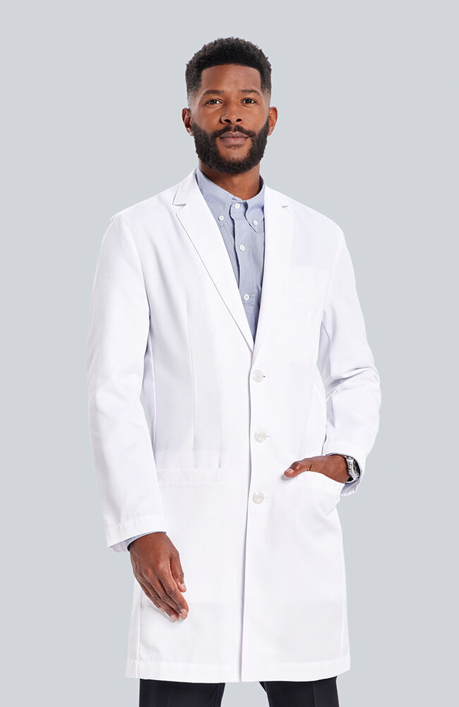 Mens fitted lab top coat