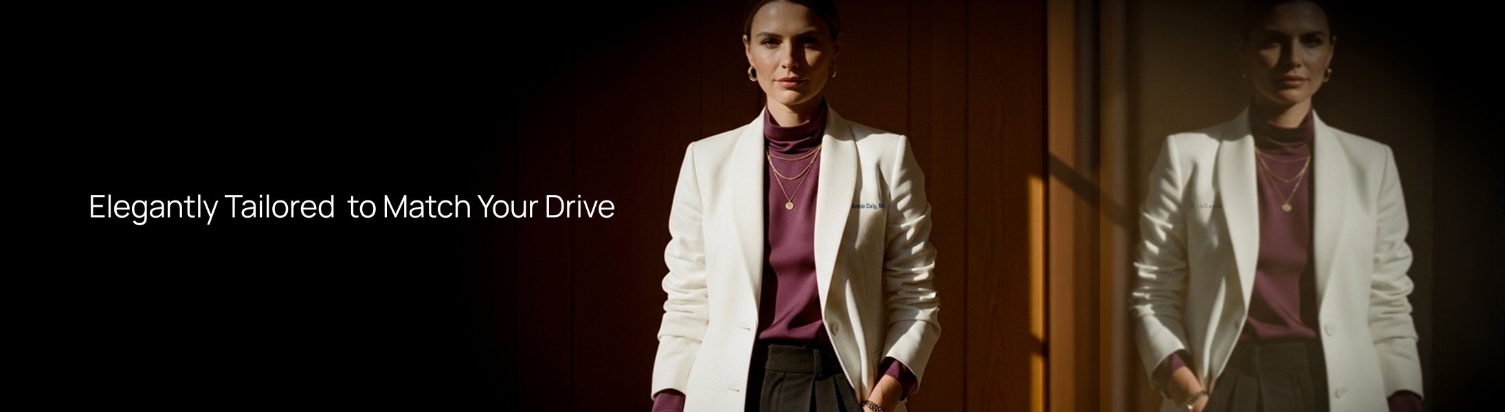 medelita women's lab coats, elegantly tailored to match your drive.