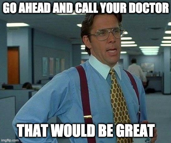 dr google office space meme