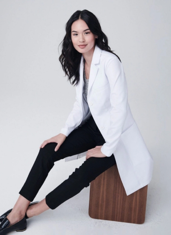 shop Medelita Vandi lab coat