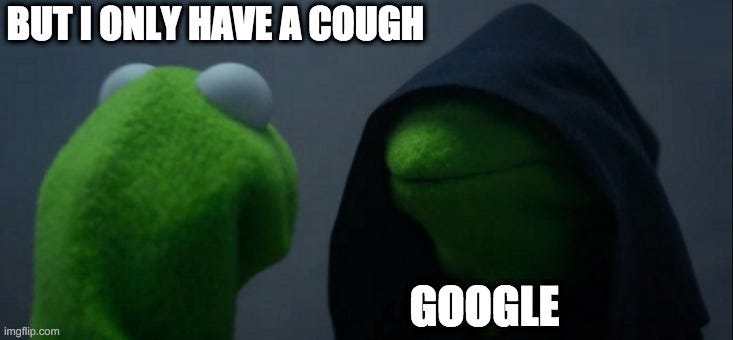 dr google kermit darkside meme