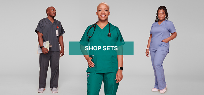 shop cherokee scrub sets