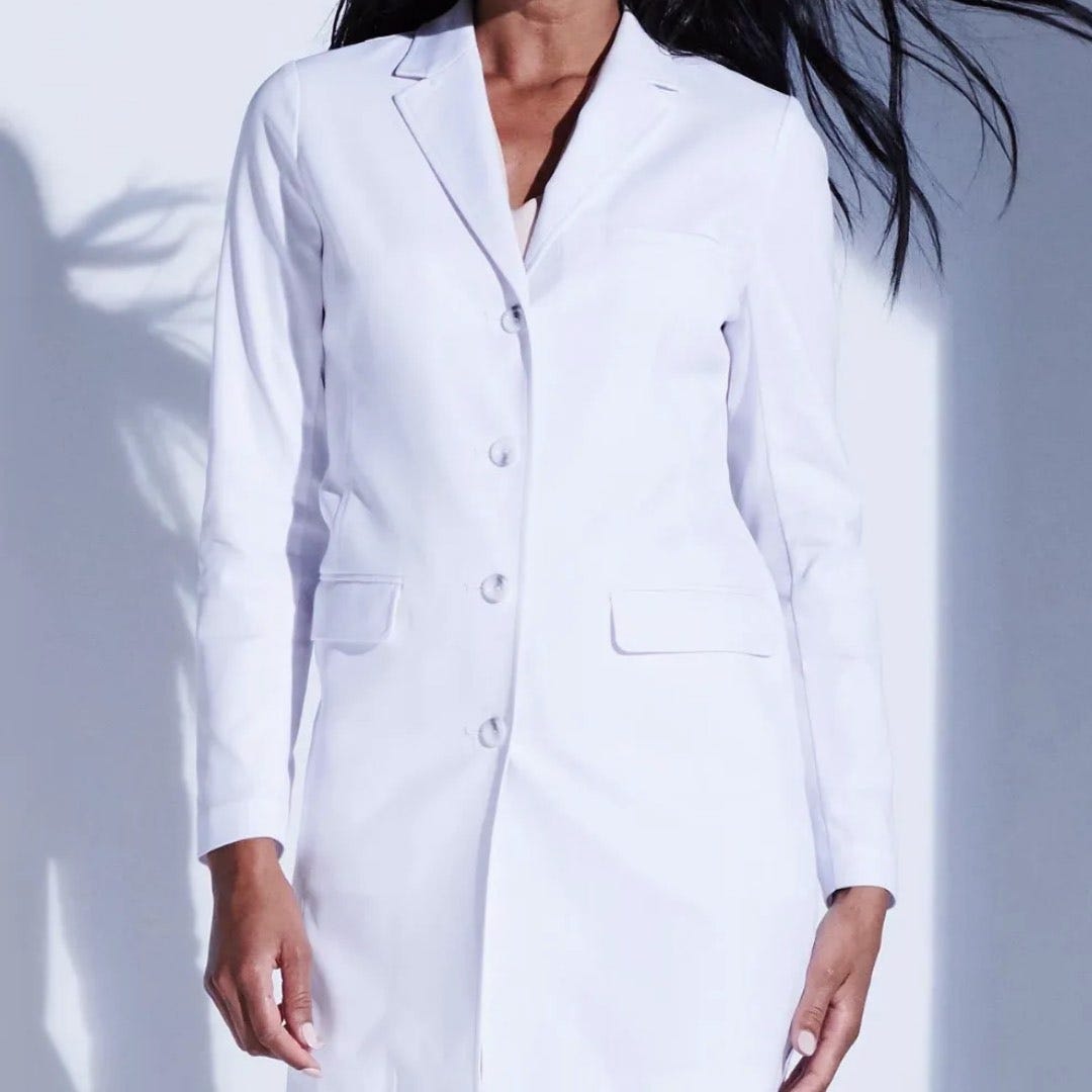 White Lab Coats from Medelita – personalized physician assistant gifts