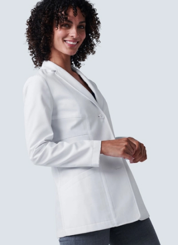 shop Medelita women's Elizabeth lab coat