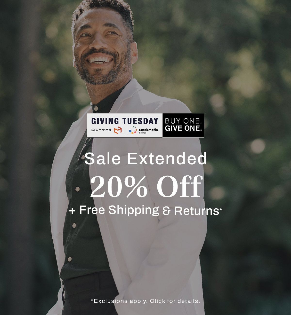 Giving Tuesday Event Shop Now