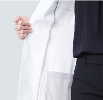 Women's Vandi Lab Coat inside detail