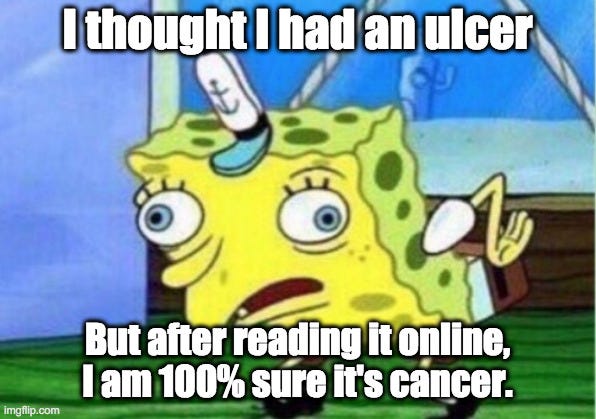 dr google spongebob meme