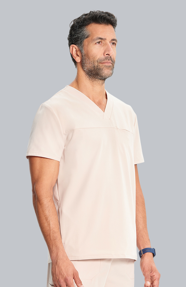 Men's Scrub Set: Vapor 3-Pocket Top &  Zephyr Straight Leg Pant, TAT Toasted Tan | brown, large