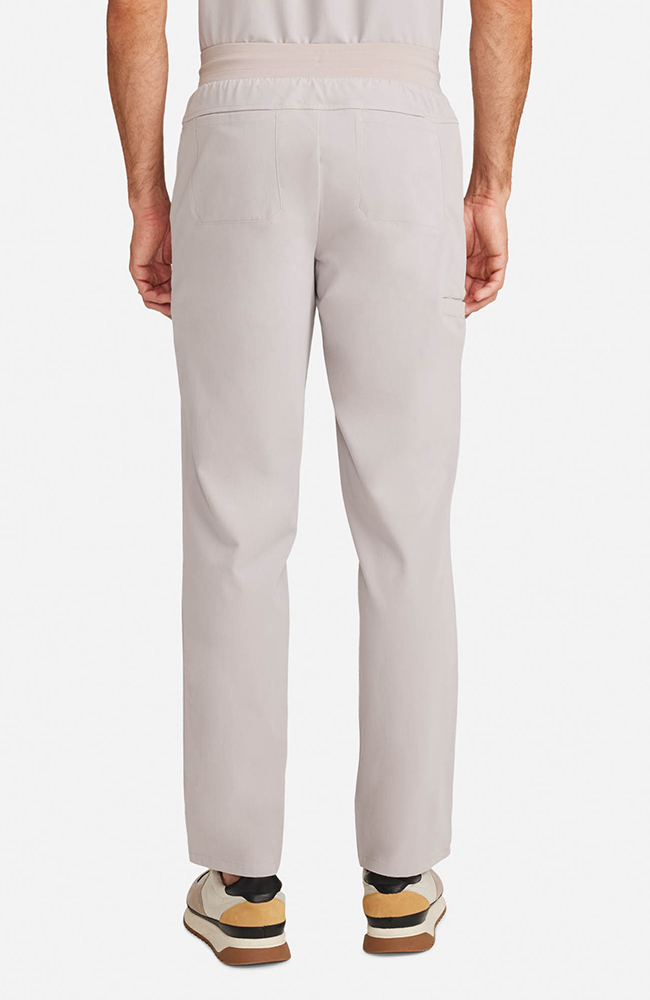 Men's Zephyr 5-Pocket Straight Leg Scrub Pant, WMS Warm Stone | grey, large