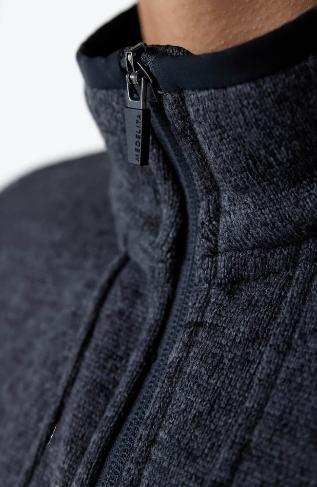 Women's Strata Sweater Fleece Jacket, IRN Iron | grey, large