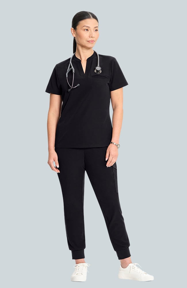 Women's Scrub Set: Taiga Welt Pocket Top & Bosque Jogger Pant, , large