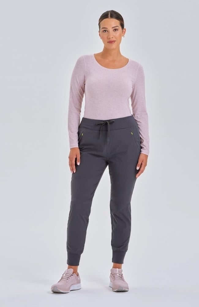 Women's Helio Jogger Scrub Pant, PWT Pewter | pewter, large