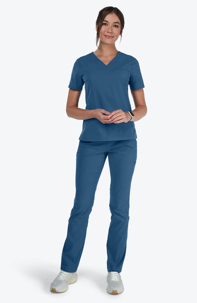 Women's Argon Scrub Pant, OCE Ocean | blue, large