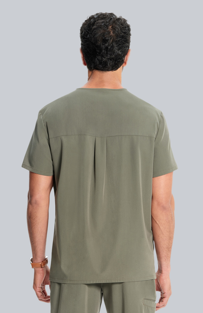 Men's Scrub Set: Vapor 3-Pocket Top &  Zephyr Straight Leg Pant, OLV Olive | olive, large