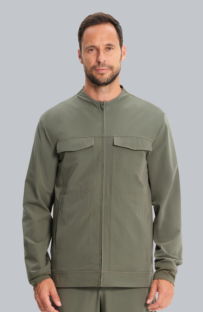 Men's Equinox 4-Pocket Scrub Jacket, , large