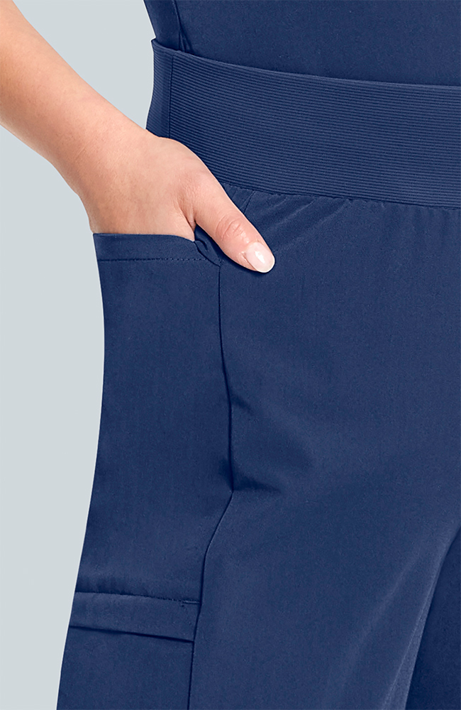 Women's Anemone 5-Pocket Straight Leg Scrub Pant, NAV Navy | navy, large