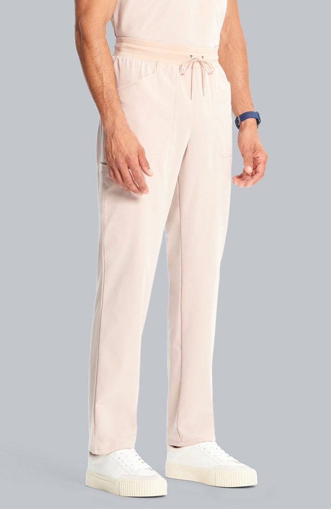 Men's Scrub Set: Vapor 3-Pocket Top &  Zephyr Straight Leg Pant, TAT Toasted Tan | brown, large