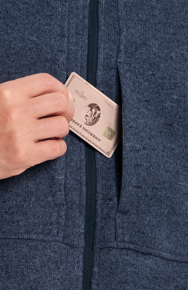 Men's Strata Performance Fleece Scrub Jacket, , large