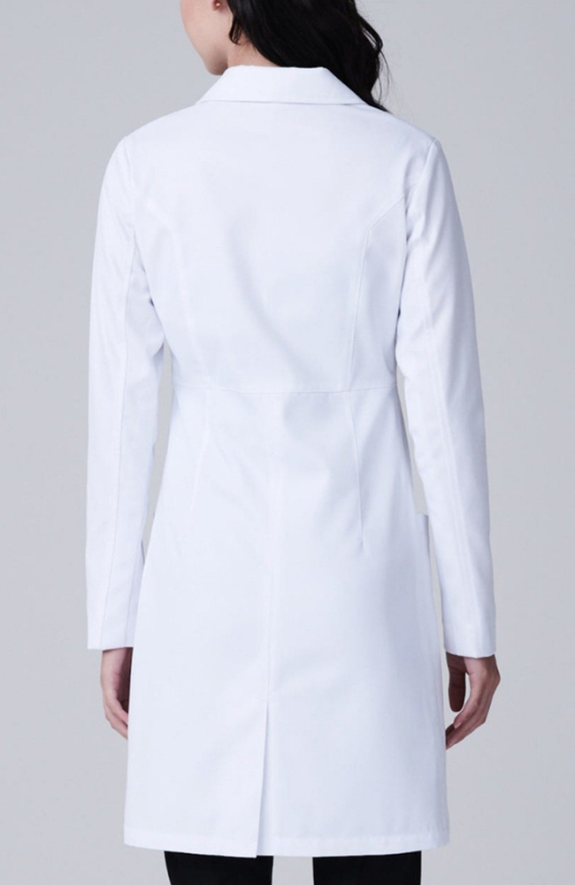 Women's Vandi 34&frac12;" Lab Coat, WHT White | white, large