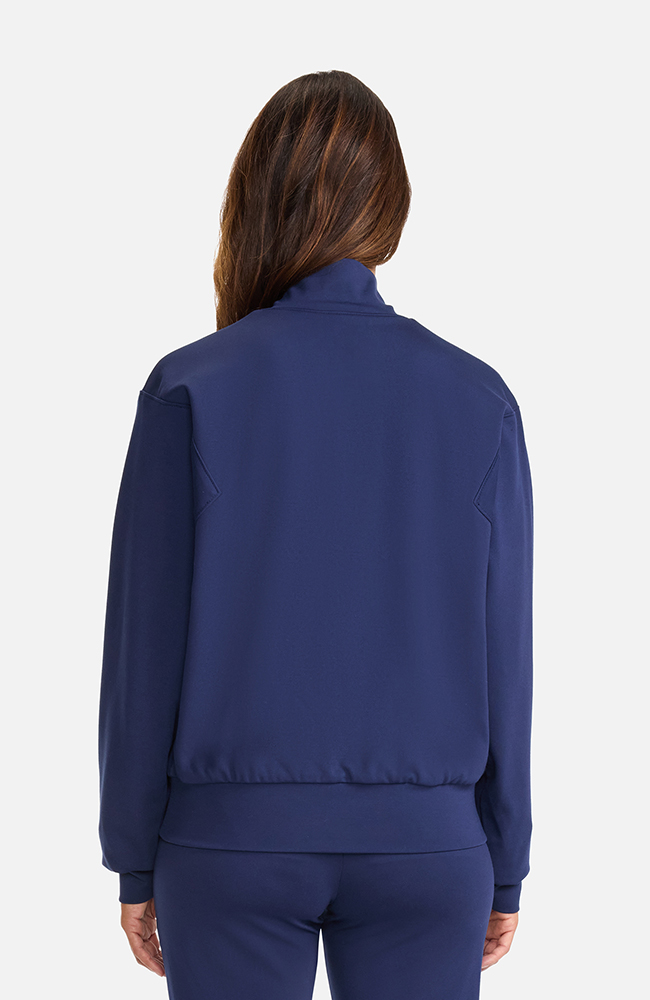 Women's Ponte Jacket, NAV Navy, large