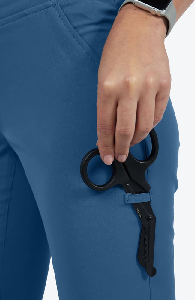 Women's Argon Scrub Pant, OCE Ocean | blue, large