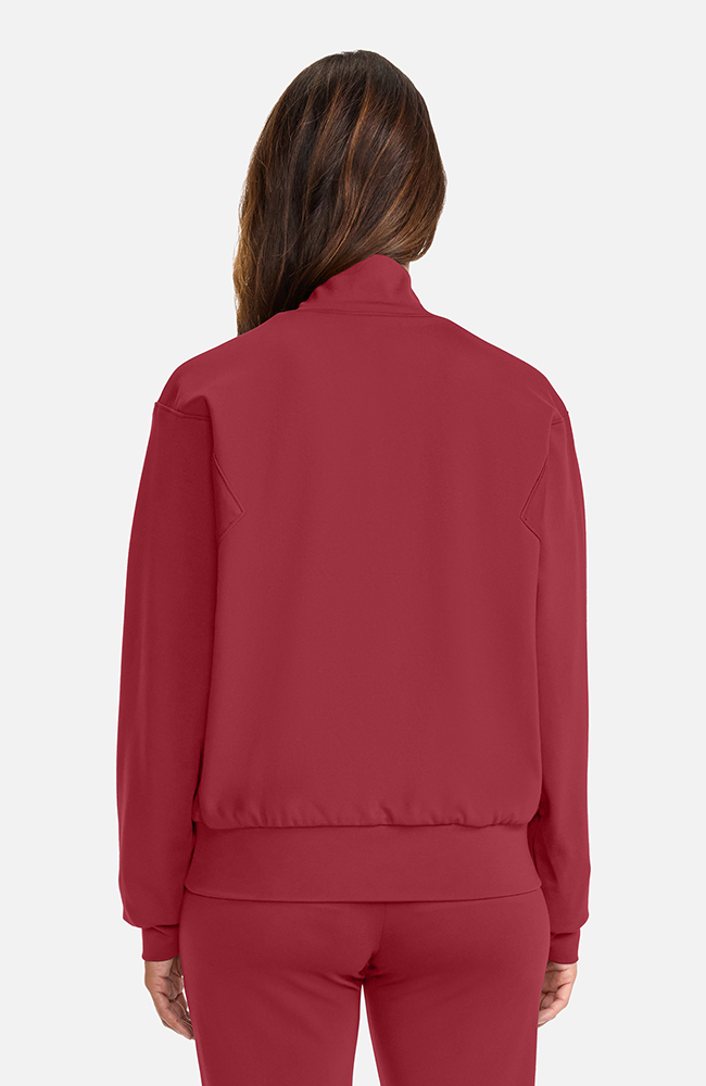 Women's Ponte Jacket, CHW Cherry Wood | red, large