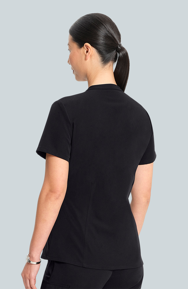Women's Scrub Set: Taiga Welt Pocket Top & Bosque Jogger Pant, BLK Black, large