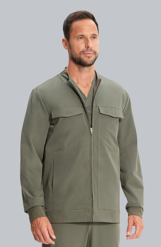 Men's Equinox 4-Pocket Scrub Jacket, , large
