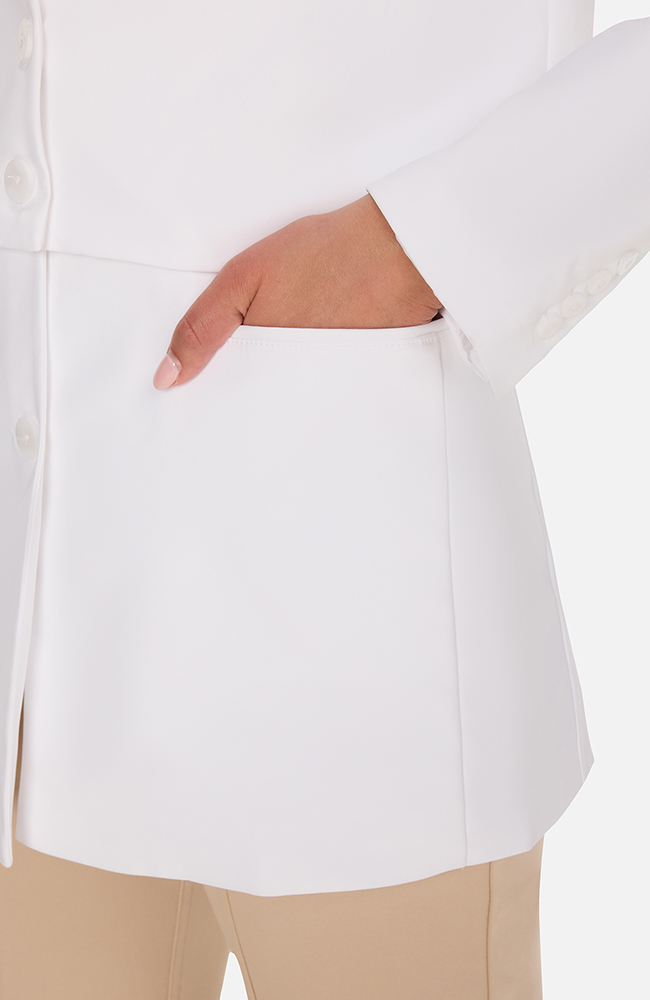 Women's 29" Convertible Blazer, WHT White | white, large