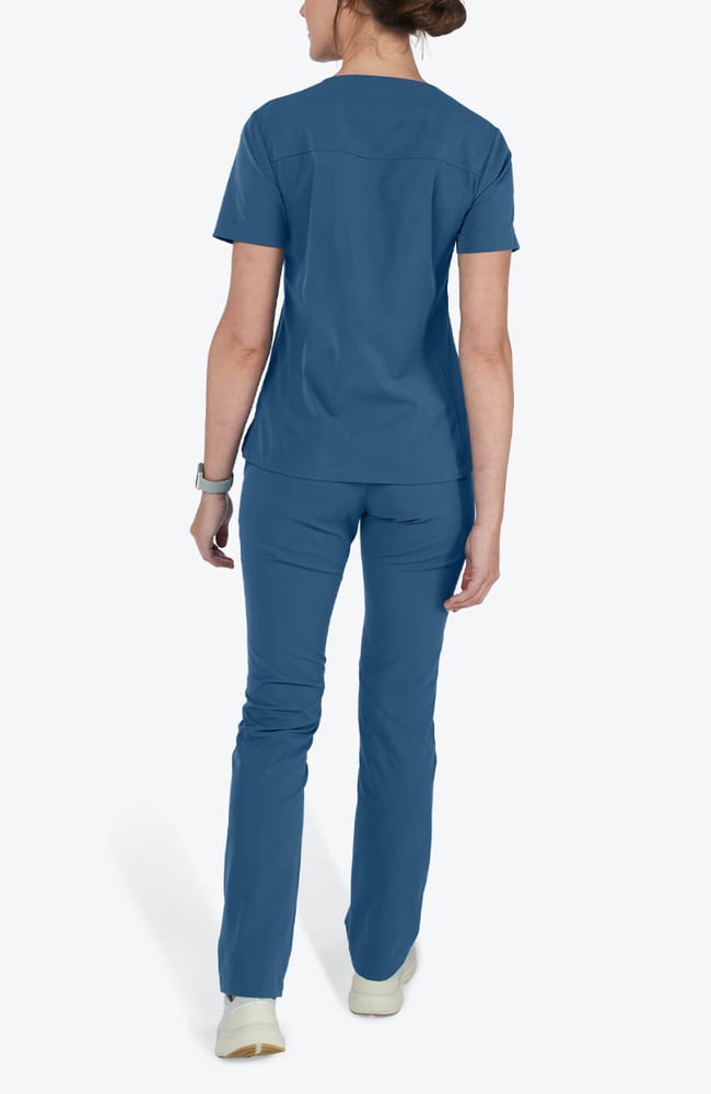 Women's Argon Scrub Pant, OCE Ocean | blue, large