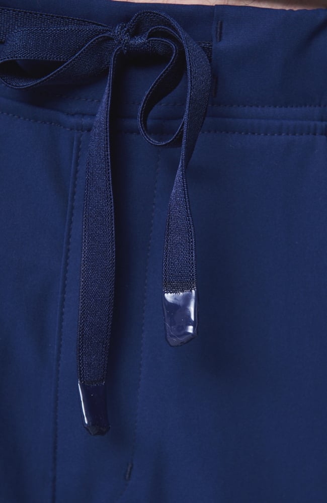 Men's Summit Cargo Drawstring Scrub Pant, NAV Navy Blue | navy, large