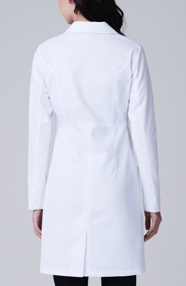 Women's Vandi 34&frac12;" Lab Coat, WHT White | white, large