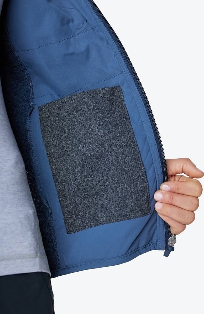 Women's Strata Sweater Fleece Jacket, SBL Slate Blue | blue, large