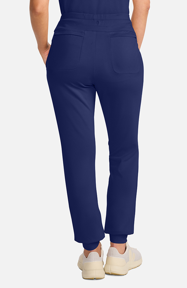 Women's Ponte Jogger Scrub Pant, NAV Navy | navy, large