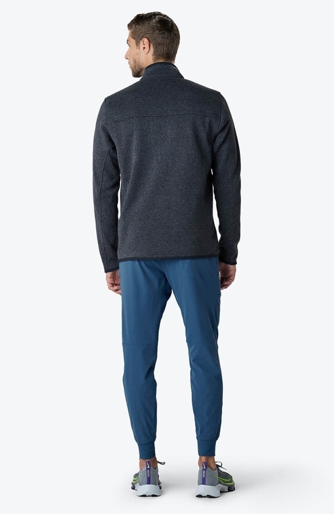 Men's Strata Performance Fleece Scrub Jacket, IRN Iron | grey, large