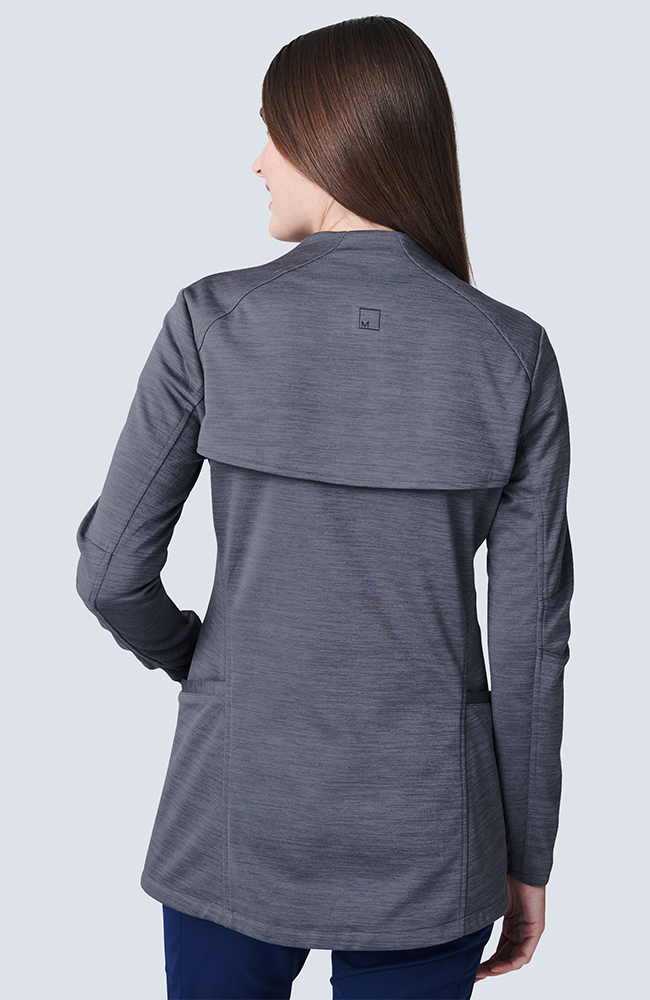 Women's Ionic Scrub Jacket, GRA Graphite | grey, large