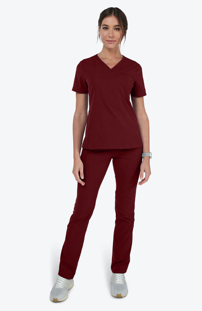 Women's Argon Scrub Pant, SNG Sangria | wine, large