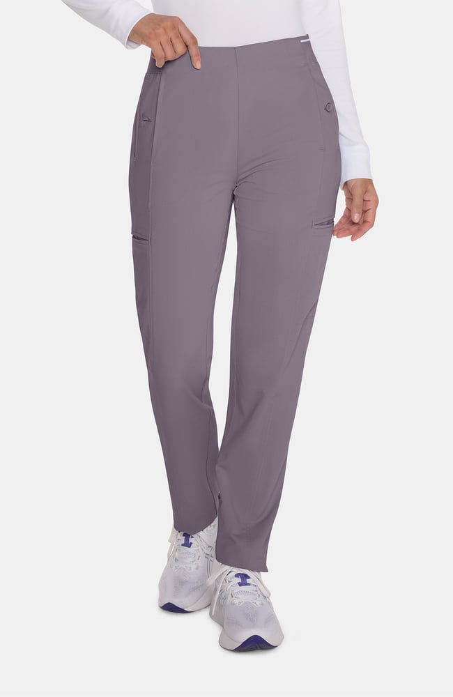 Women's Tapered Cropped Scrub Pant, MIN Mink | grey, large