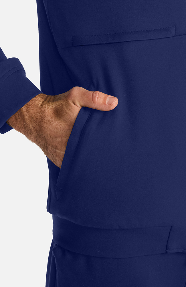 Men's Ponte Track Jacket, NAV Navy | navy, large