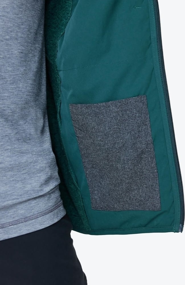 Men's Strata Performance Fleece Scrub Jacket, JAD Jade | green, large